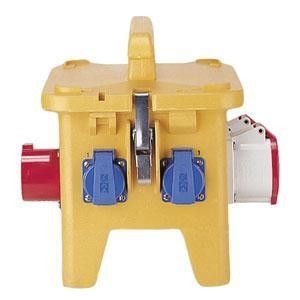  Корпус тв. резины EBerGUM в сборе IP44 желт. Mennekes 70349 