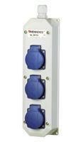  Колодка на 3 роз. SCHUKO 2P+E 16А IP44 230В Mennekes 96700 