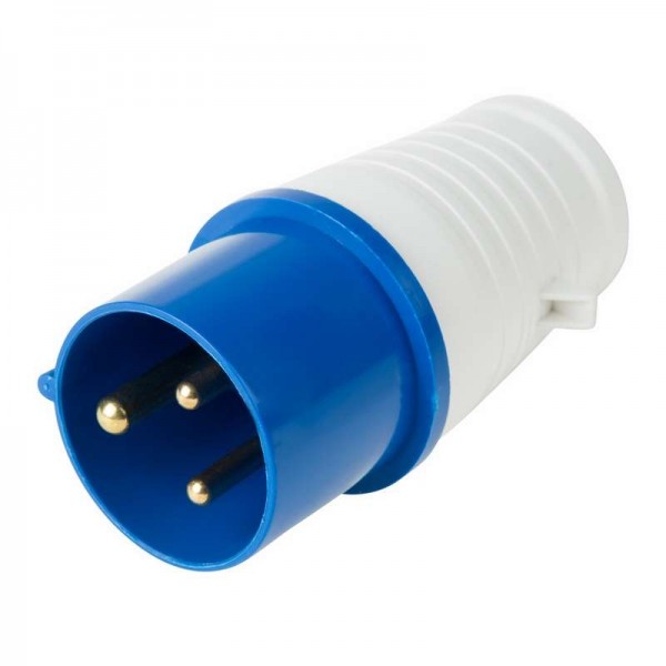  Вилка переносная 023 2P+PE 32А 220В IP44 Rexant 11-8903 