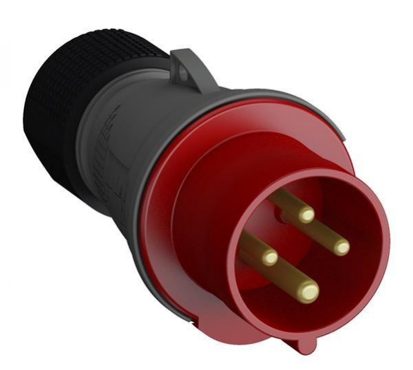  Вилка кабельная Easy&Safe 316EP6 16А 3P+E IP44 6ч ABB 2CMA101956R1000 