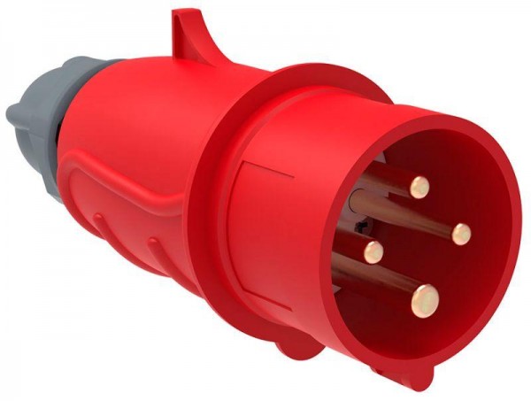  Вилка эл. каб. 16А 3P+PE 380В IP44 MAGNUM ССИ-014 ИЭК PSN02-016-4 