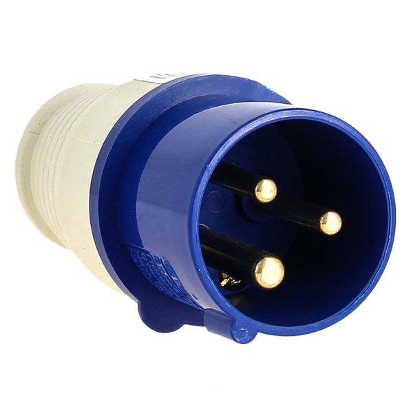  Вилка эл. каб. 32А 2P+РЕ 220В IP44 (023) EKF ps-023-32-220 