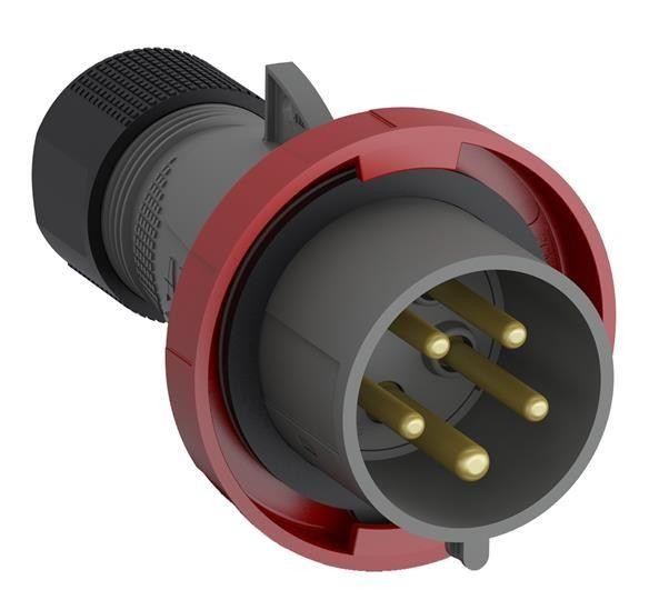  Вилка кабельная Easy&Safe 416EP6W 16А 3P+N+E IP67 6ч ABB 2CMA101089R1000 