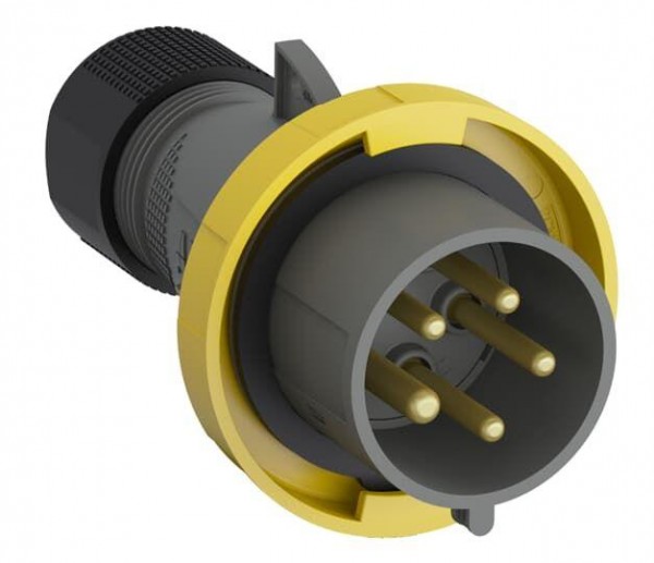  Вилка кабельная Easy&Safe 416EP4W 16А 3P+N+E IP67 4ч ABB 2CMA101088R1000 