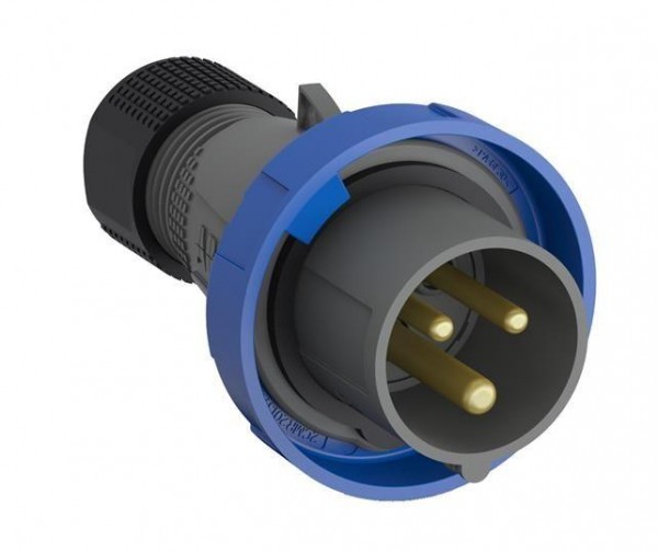  Вилка кабельная Easy&Safe 216EP6W 16А 2P+E IP67 6ч ABB 2CMA101072R1000 