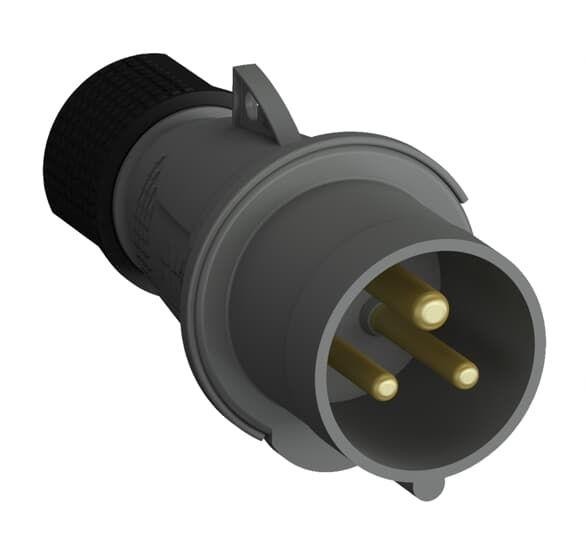  Вилка кабельная Easy&Safe 232EP12 32А 2P+E IP44 12ч ABB 2CMA101978R1000 