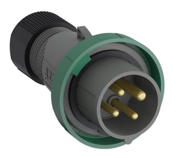  Вилка кабельная Easy&Safe 332EP10W 32А 3P+E IP67 10ч ABB 2CMA101106R1000 