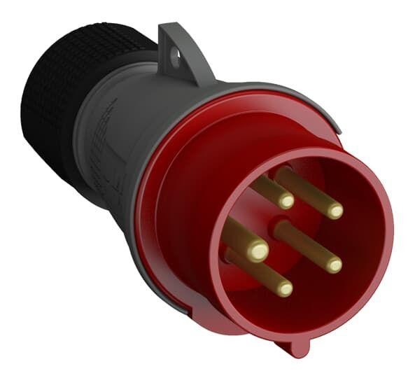  Вилка кабельная Easy&Safe 432EP3 32А 3P+N+E IP44 3ч ABB 2CMA101992R1000 