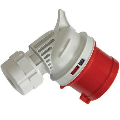  Вилка кабельная угловая 16А 3P+E 400В IP44 DKC DISA040164 