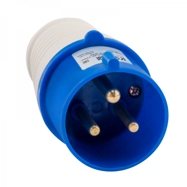 Вилка кабельная 023 32А 220AC 2P+PE 6ч IP44 КЭАЗ 222736 