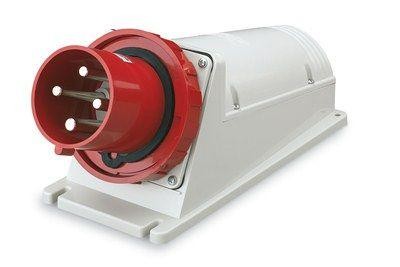  Вилка настенная 63А 3P+E+N 400В IP67 DKC DIS245M6398 