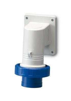  Вилка панельная с наклоном 16А 2P+E 250В IP67 DKC DIS2471693 
