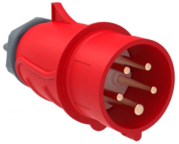  Вилка эл. каб. 32А 3P+PE+N 6ч/200/346-240/415В IP44 MAGNUM ССИ-025 ИЭК PSN02-032-5 