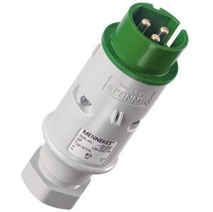  Вилка эл. каб. 32А 3P 20-50B 100-200Hz 4h Mennekes 677A 