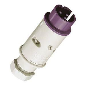  Вилка эл. каб. 16А 2P IP44 20-25В Mennekes 655A 