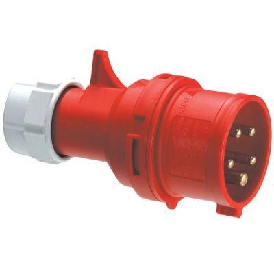  Вилка эл. каб. 16А 2P+E 230В IP44 DKC DISP020163 