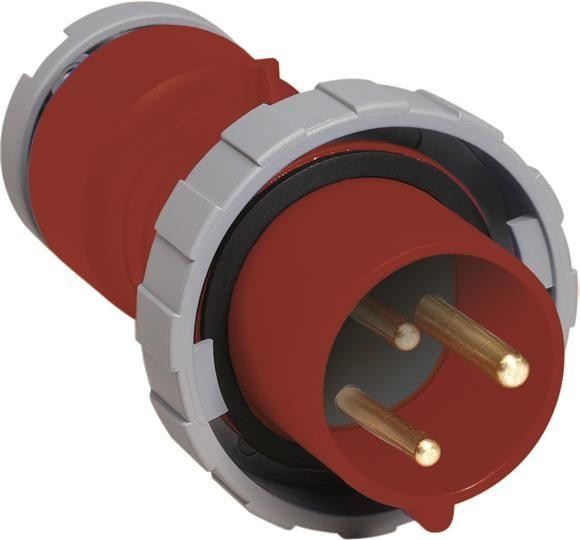  Вилка кабельная 32А 2P+E IP67 9ч ABB 2CMA166724R1000 