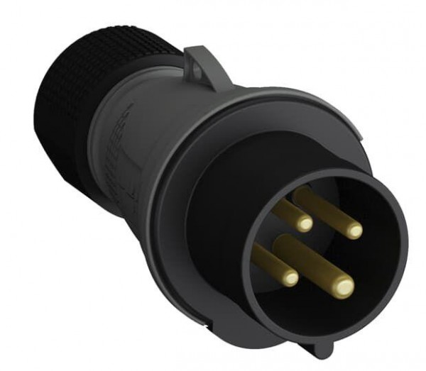  Вилка кабельная Easy&Safe 332EP7 32А 3P+E IP44 7ч ABB 2CMA101985R1000 