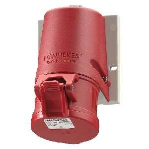  Розетка 32А 5п 6ч 400В IP44 Mennekes 27008 