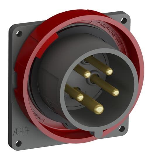  Вилка с прямым фланцем Easy&Safe 416EBU6W 16А 3P+N+E IP67 6ч ABB 2CMA101270R1000 