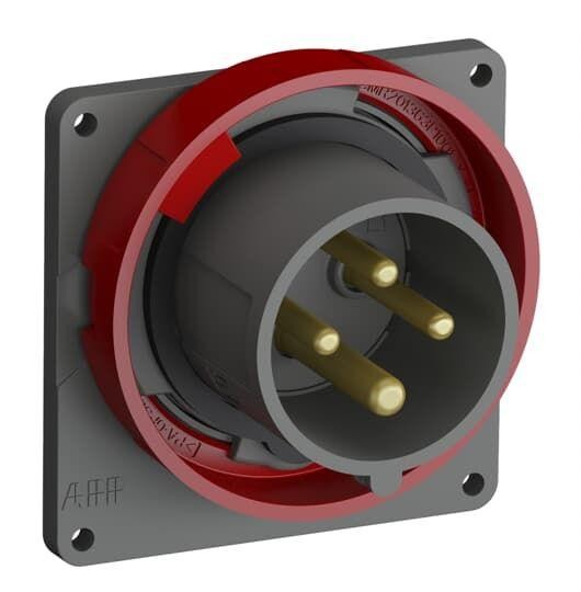  Вилка с прямым фланцем Easy&Safe 316EBU6W 16А 3P+E IP67 6ч ABB 2CMA101264R1000 