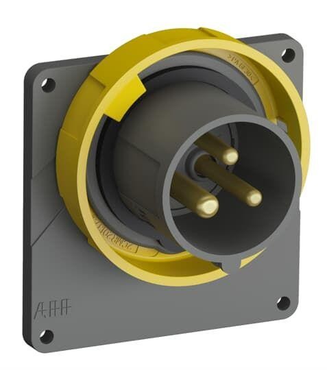  Вилка с прямым фланцем Easy&Safe 216EBU4W 16А 2P+E IP67 4ч ABB 2CMA101258R1000 