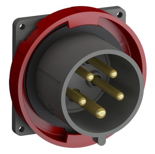  Вилка с прямым фланцем Easy&Safe 432EBU6W 32А 3P+N+E IP67 9ч ABB 2CMA101285R1000 