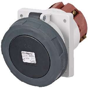  Розетка панельная 125А 5п 5ч 690В IP67 Mennekes 2546P 