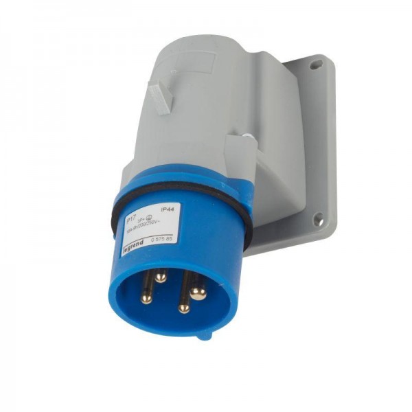  Вилка накладная 16А 3К+З 230В IP44 Leg 057585 