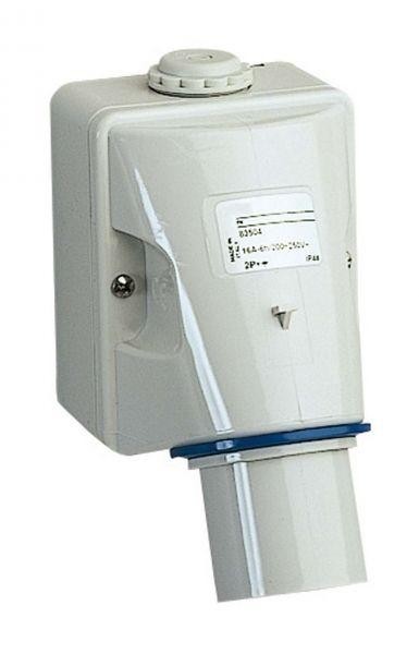 Вилка настенная PLUG WALL MOUNT 16А 2P-E SchE 83504 