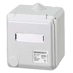  Розетка настенная Cepex 3п 16А 230В IP44 Mennekes 4132 