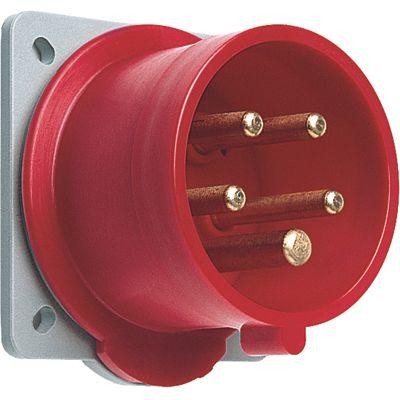  Вилка эл. 32А 3P+N+E IP44 панельн. прям. ABB 2CMA193451R1000 