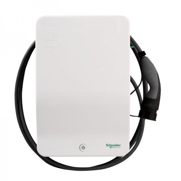  Станция компактная зарядная станция с кабелем WALLBOX STD ATT CABLE T2 7.4кВт SchE EVH2S7P0CK 