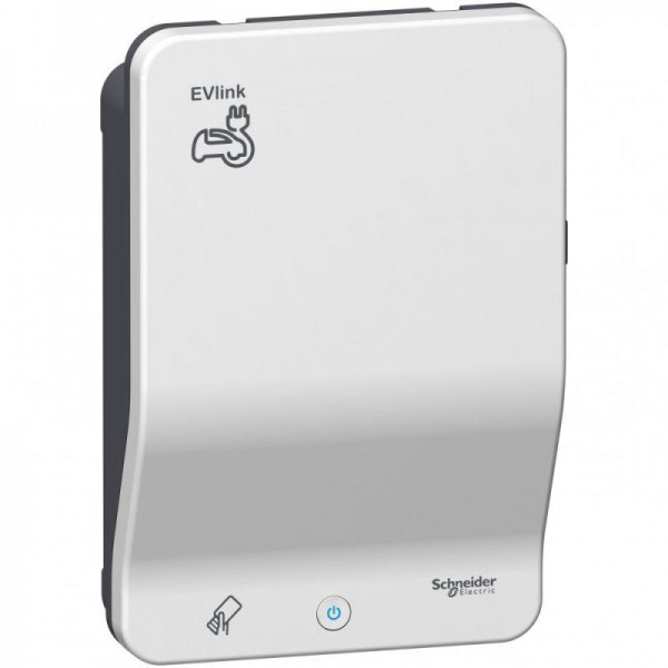  Станция зарядная EVLINK 7/22кВт розетка T2S+RFID SchE EVB1A22P4RI 