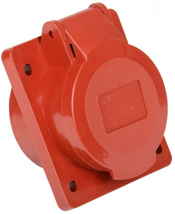  Розетка СП 16А 380В 3P+E+N ССИ-415 IP44 ИЭК PSR42-016-5 