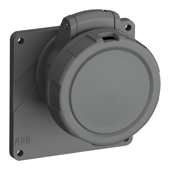  Розетка с прямым фланцем 216ERU1W Easy&Safe 216ERU1W 16А 2P+E IP67 1ч ABB 2CMA101289R1000 