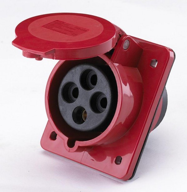  Розетка СП 424 32А 380В 3Р+РЕ IP4 SchE 26054DEK 