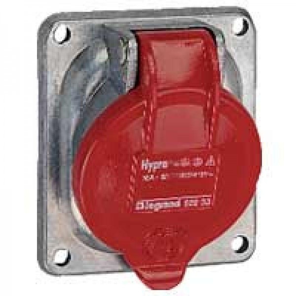  Розетка Hypra 16А 380/415В 3К+Н+З IP44 Leg 052234 