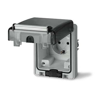  Розетка СП компактная IP66 с вставленной вилкой DKC DIS5706407 