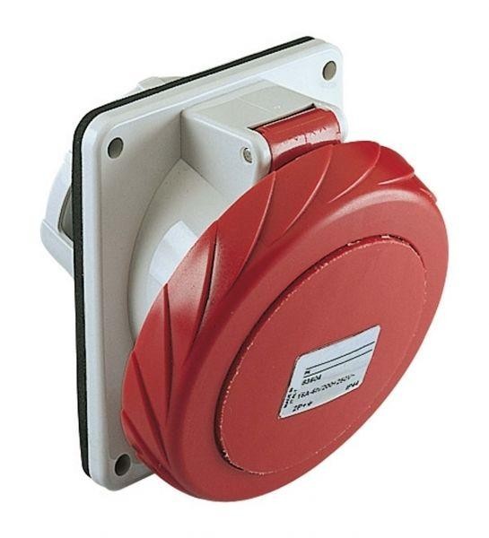  Розетка СП угл. 125А 380В 3P+E винт. клеммы IP67 SchE 81294 