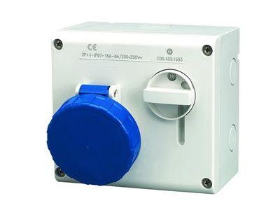  Розетка наружн. уст. 32А 400В 3P+E+N IP67 DKC DIS5053287 