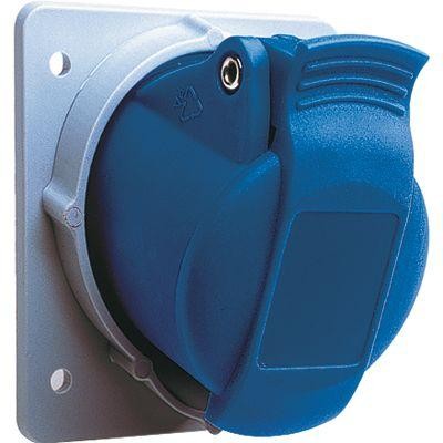  Розетка СП 16А 220В 2P+E IP44 панельн. угл. ABB 2CMA170004R1000 
