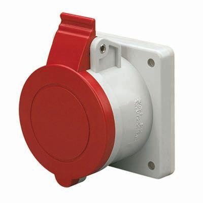  Розетка скрыт. уст. 32А 400В 3P+E IP44 DKC DIS4223266 