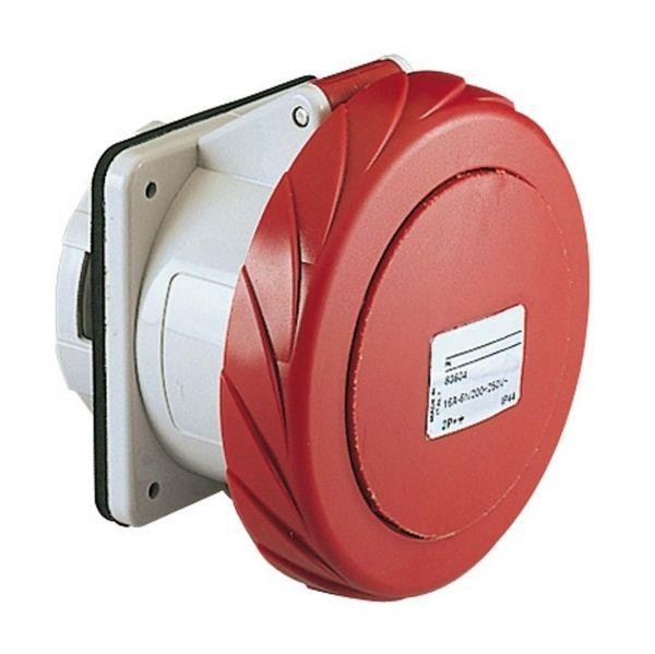  Розетка СП прям. 16А 380В 3Р+N+Е винт. клеммы IP67 SchE PKF16G735 