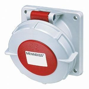 Розетка скрыт. уст. 32А 400В 3P+E IP67 косая 20гр Mennekes 3254 