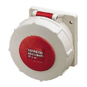  Розетка скрыт. уст. 32А 400-440В 3P+E IP67 3ч Mennekes 2123A 