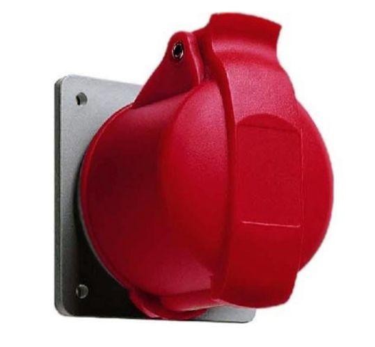  Розетка 16А 3P+N+E панельн. прям. IP44 ABB 2CMA193187R1000 
