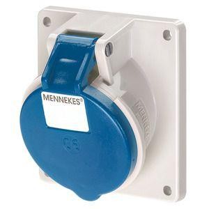  Розетка скрыт. уст. 16А 20-220В 2P+N IP44 накл. Mennekes 1463 