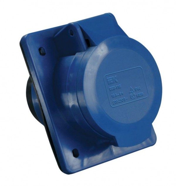  Розетка СП 32А 250В 2P+E ССИ-423 IP44 ИЭК PSR41-032-3 
