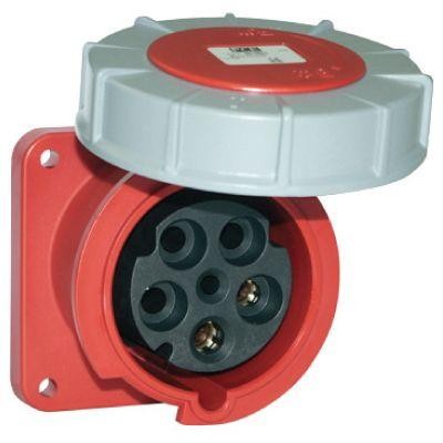  Розетка скрыт. уст. 125А 400В 3P+E IP67 DKC DISF041254 